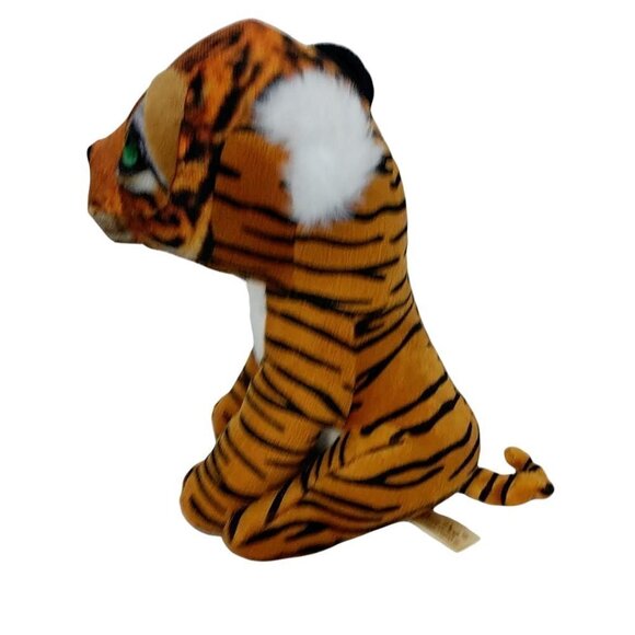 Dan Dee Orange Tiger Plush Stuffed Animal 7.75" - Picture 4 of 6